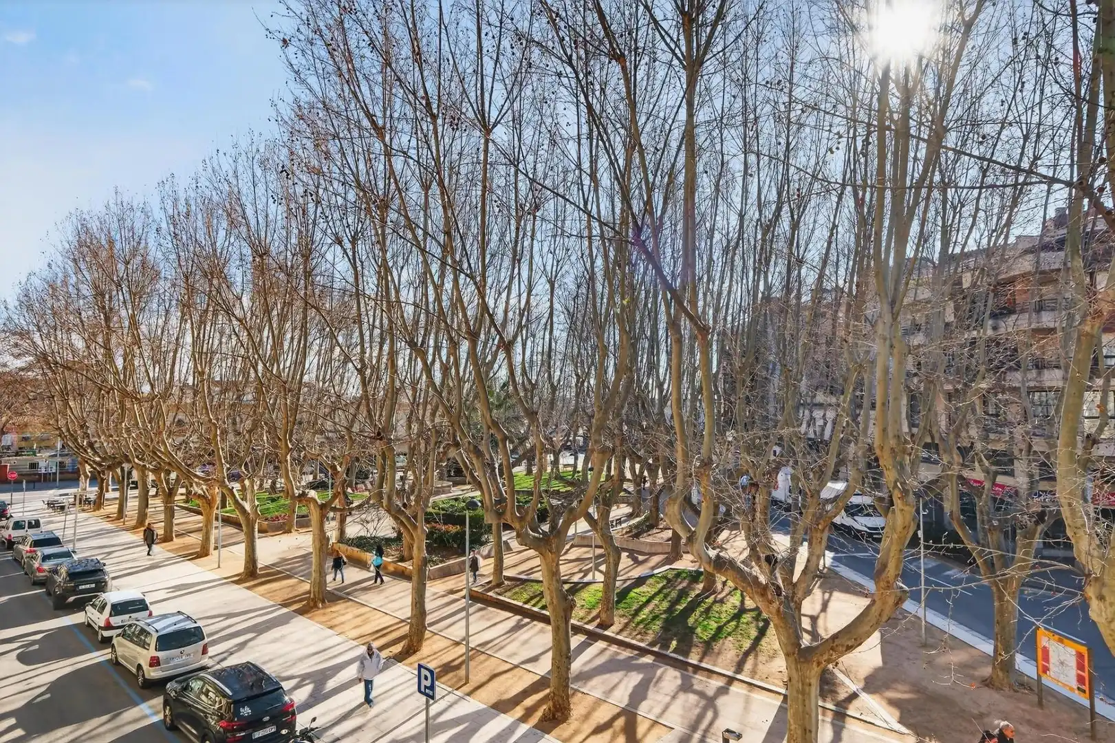 Vista exterior de Pis en venda en Figueres amb Aire condicionat, Calefacció i Parquet