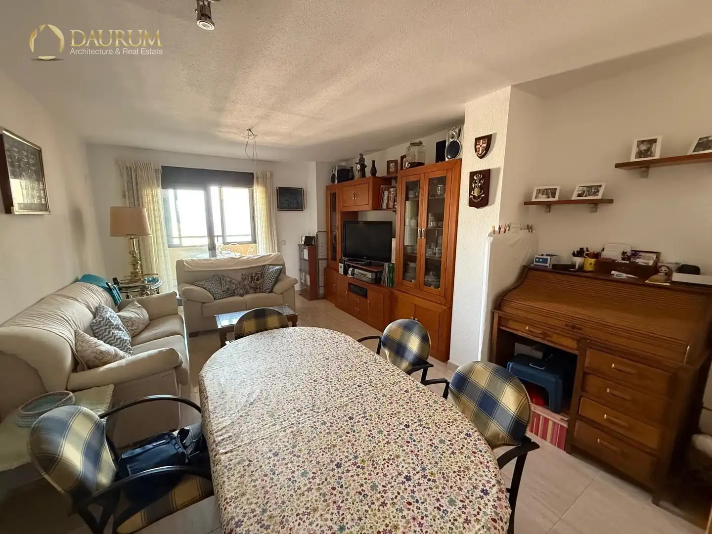 Living room of Duplexes for sale in Villajoyosa / La Vila Joiosa  with Air Conditioner, Terrace and Storage room