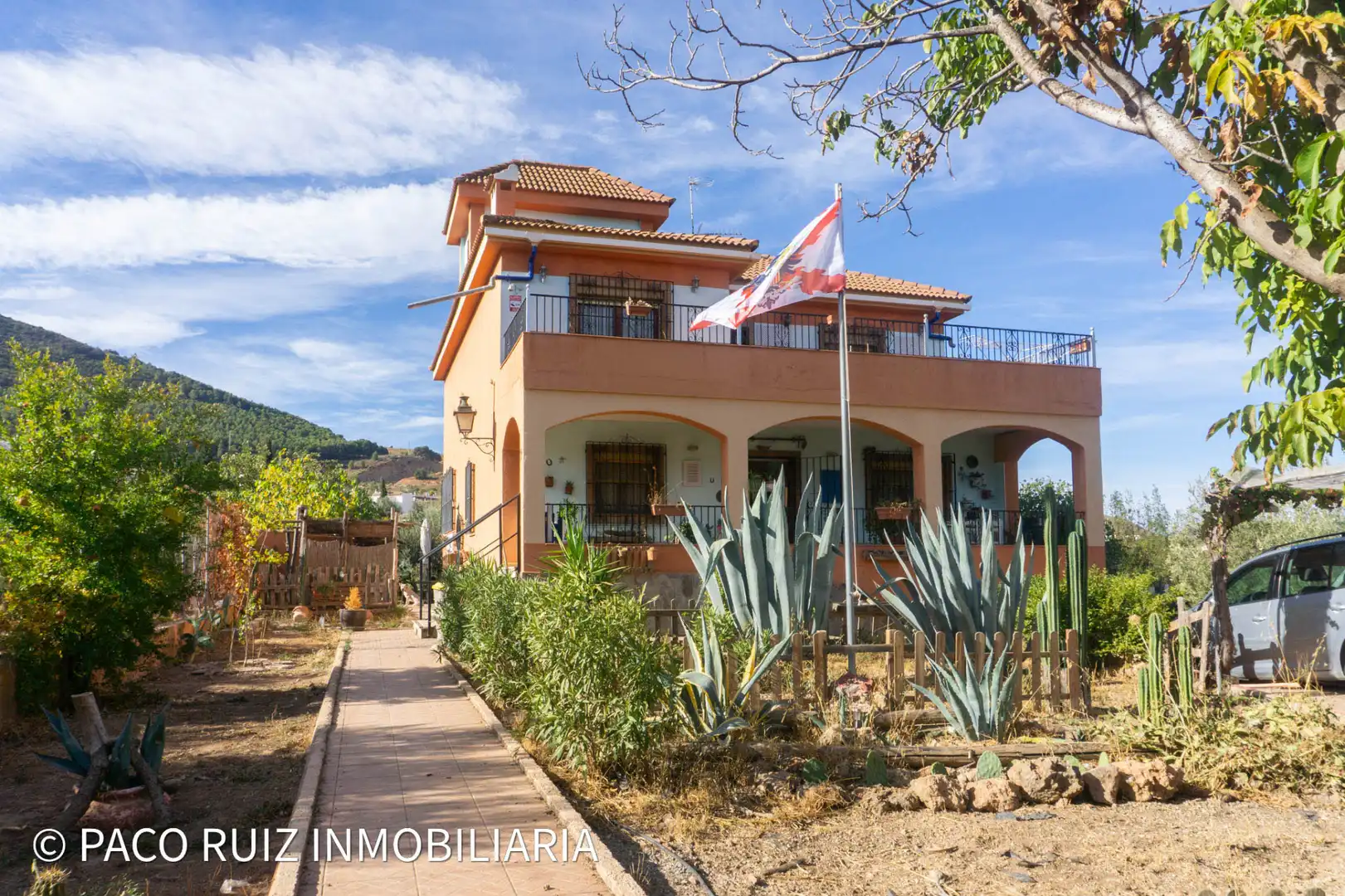 Vista exterior de Casa o xalet en venda en Fondón