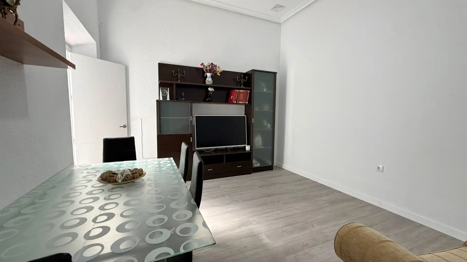 Sala de estar de Piso de alquiler en Cádiz con Amueblado, Horno y Lavadora