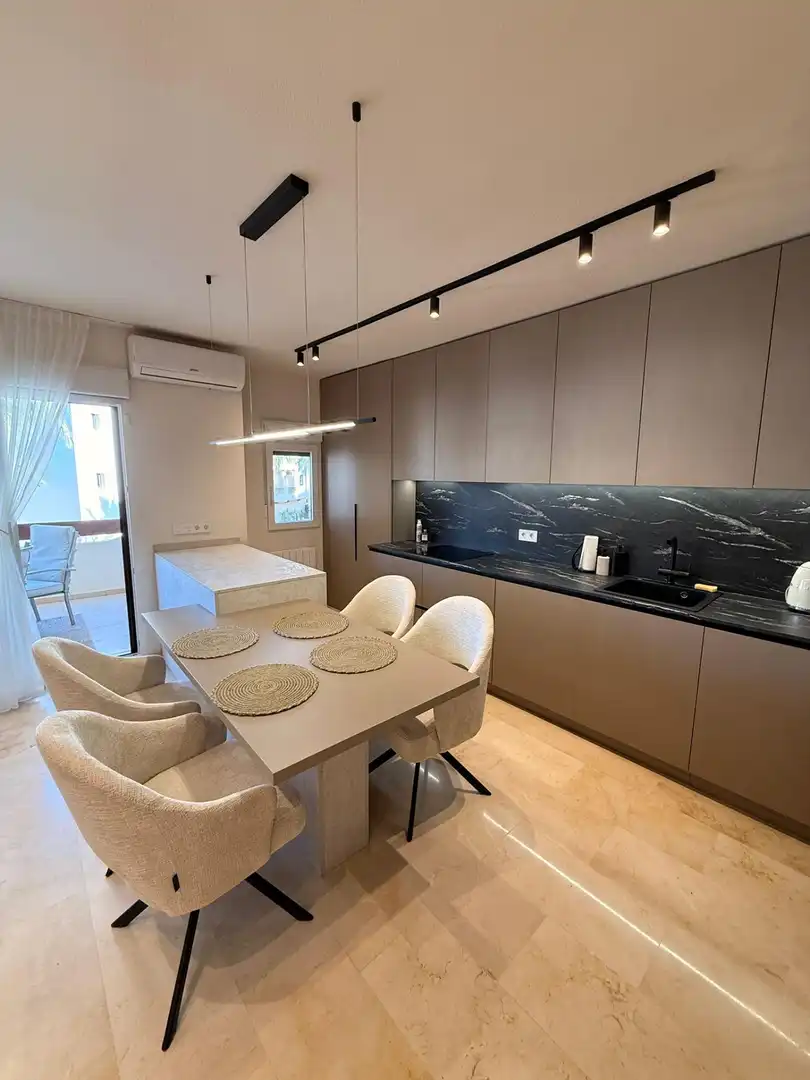Cuina de Apartament en venda en Orihuela amb Aire condicionat, Jardí privat i Terrassa