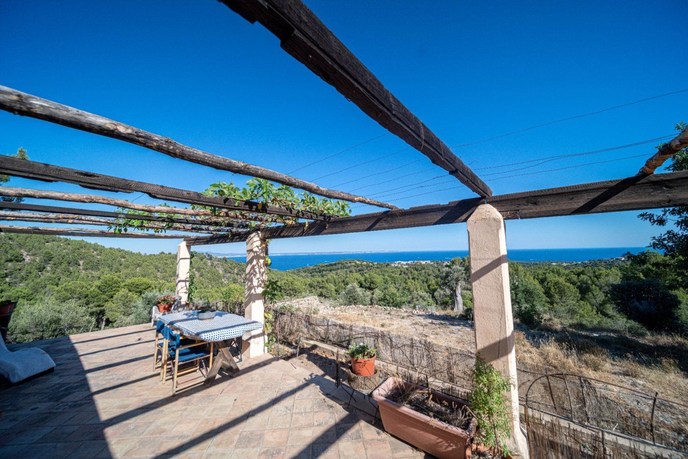 Terrassa de Finca rústica en venda en Calvià