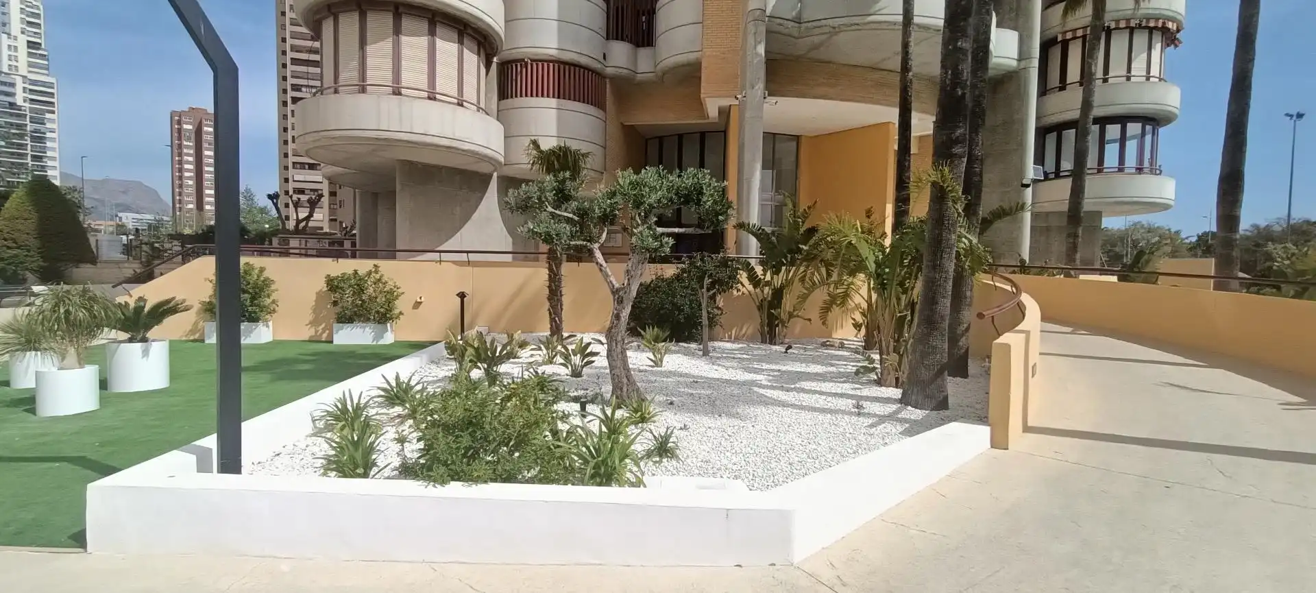 Terrace of Apartments for sale in Benidorm  with Air Conditioner, Private garden and Terrace