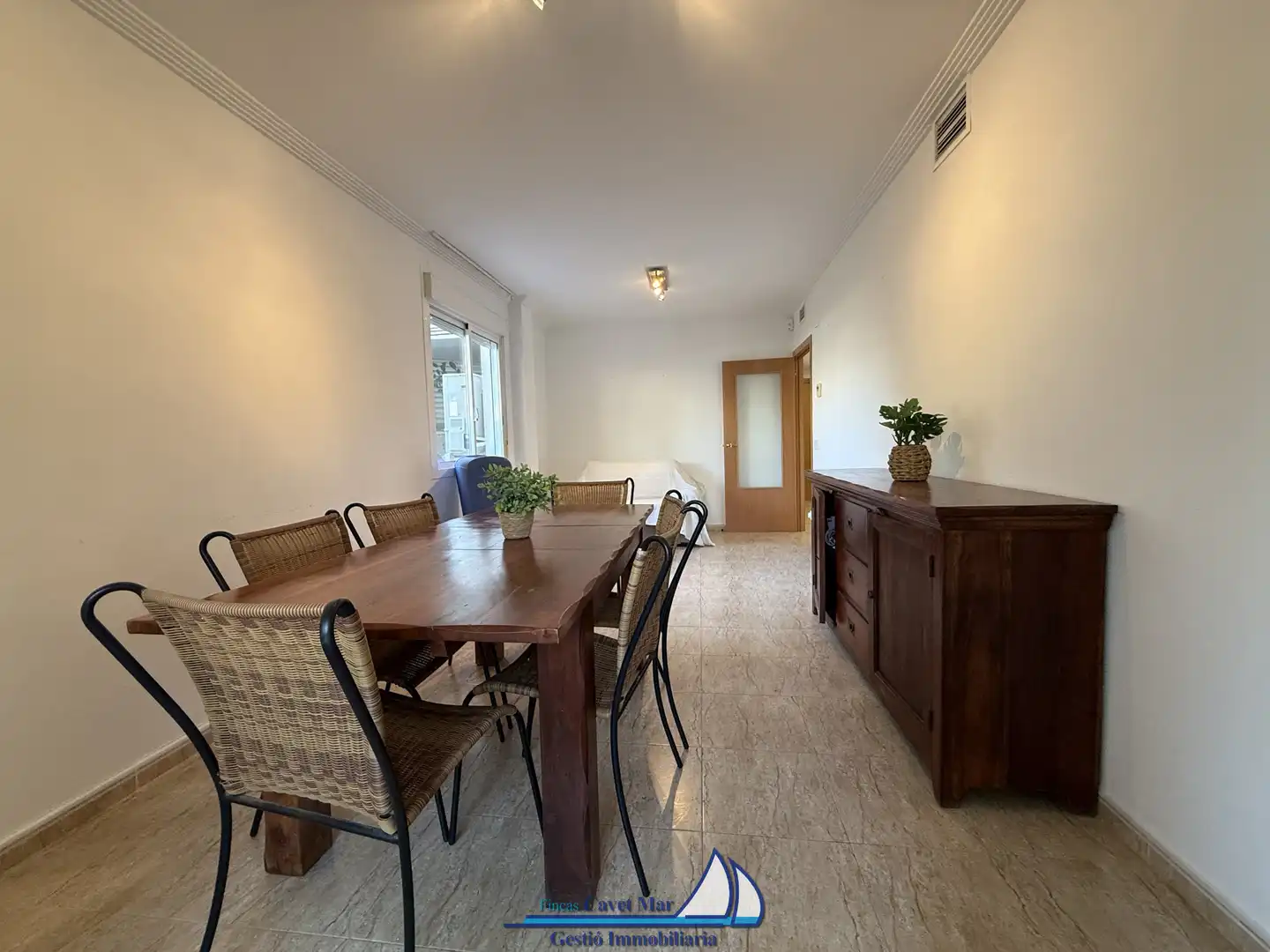 Menjador de Apartament en venda en Cambrils amb Aire condicionat, Calefacció i Jardí privat