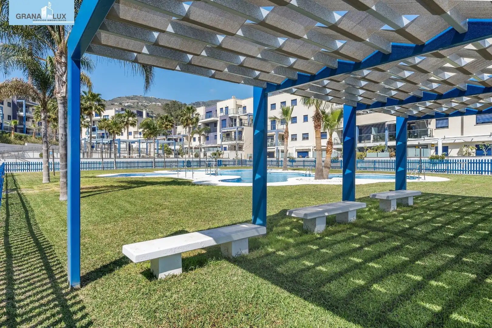 Terrasse von Wohnung zum Verkauf in Almuñécar mit Terrasse, Abstellraum und Balkon
