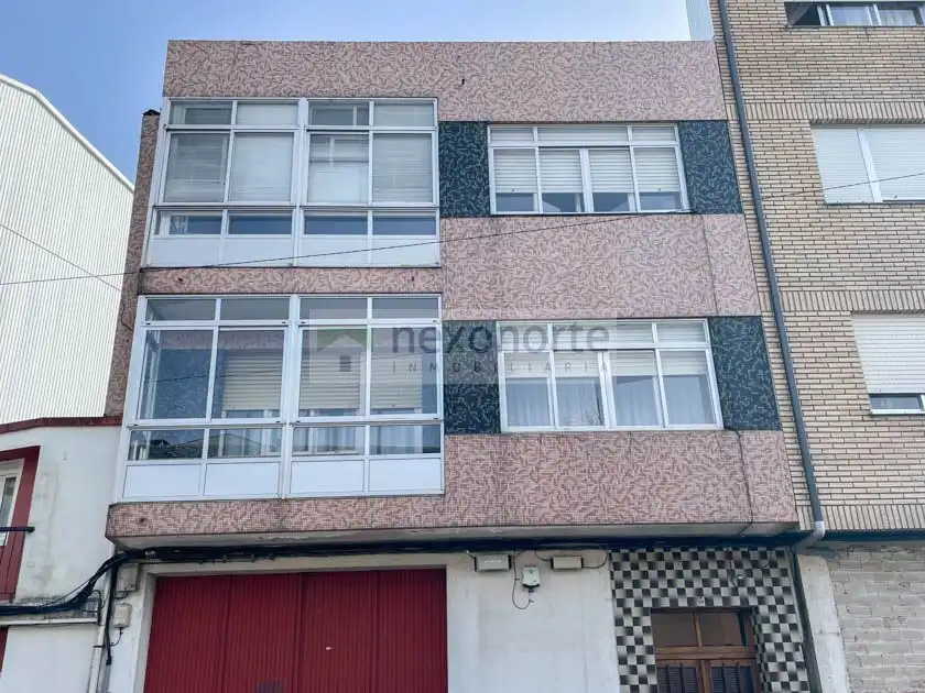 Vista exterior de Piso en venta en As Pontes de García Rodríguez  con Trastero