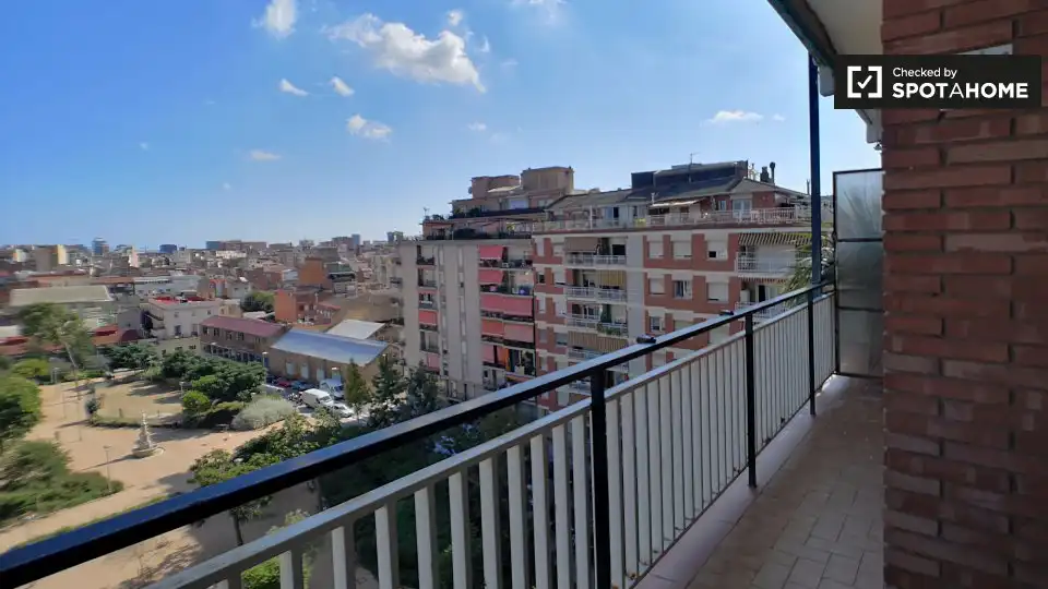 Terrassa de Pis de lloguer en Barcelona amb Aire condicionat, Calefacció i Moblat