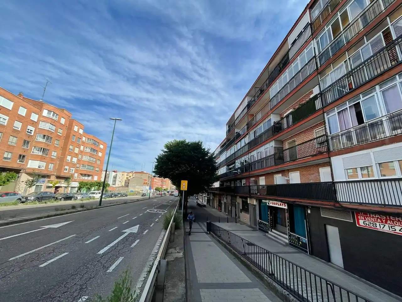 Vista exterior de Pis en venda en Valladolid