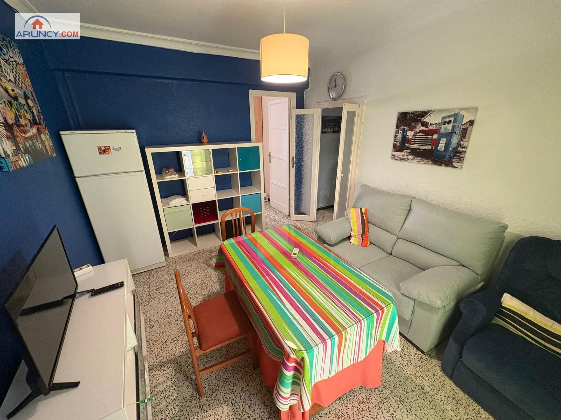 Sala d'estar de Pis de lloguer en  Sevilla Capital amb Aire condicionat