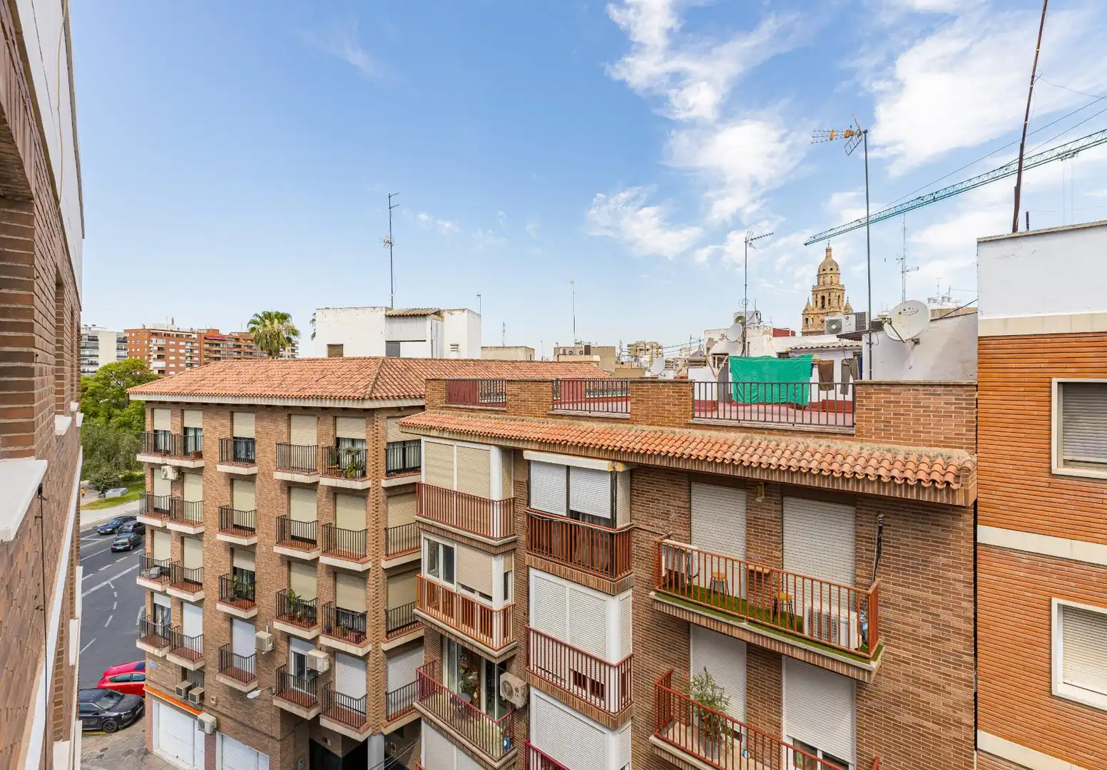 Vista exterior de Pis en venda en Murcia amb Aire condicionat i Parquet