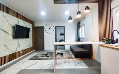 Living room of Flat for sale in  Madrid Capital  with Air Conditioner, Heating and Furnished