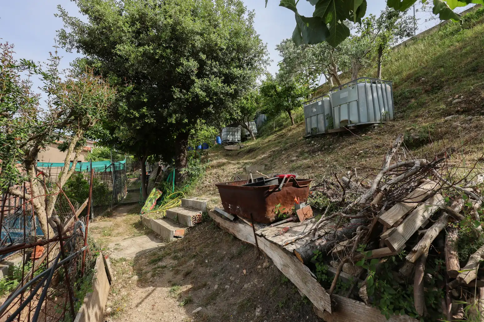 Jardín de Casa o chalet en venta en Sant Andreu de la Barca con Calefacción, Jardín privado y Terraza