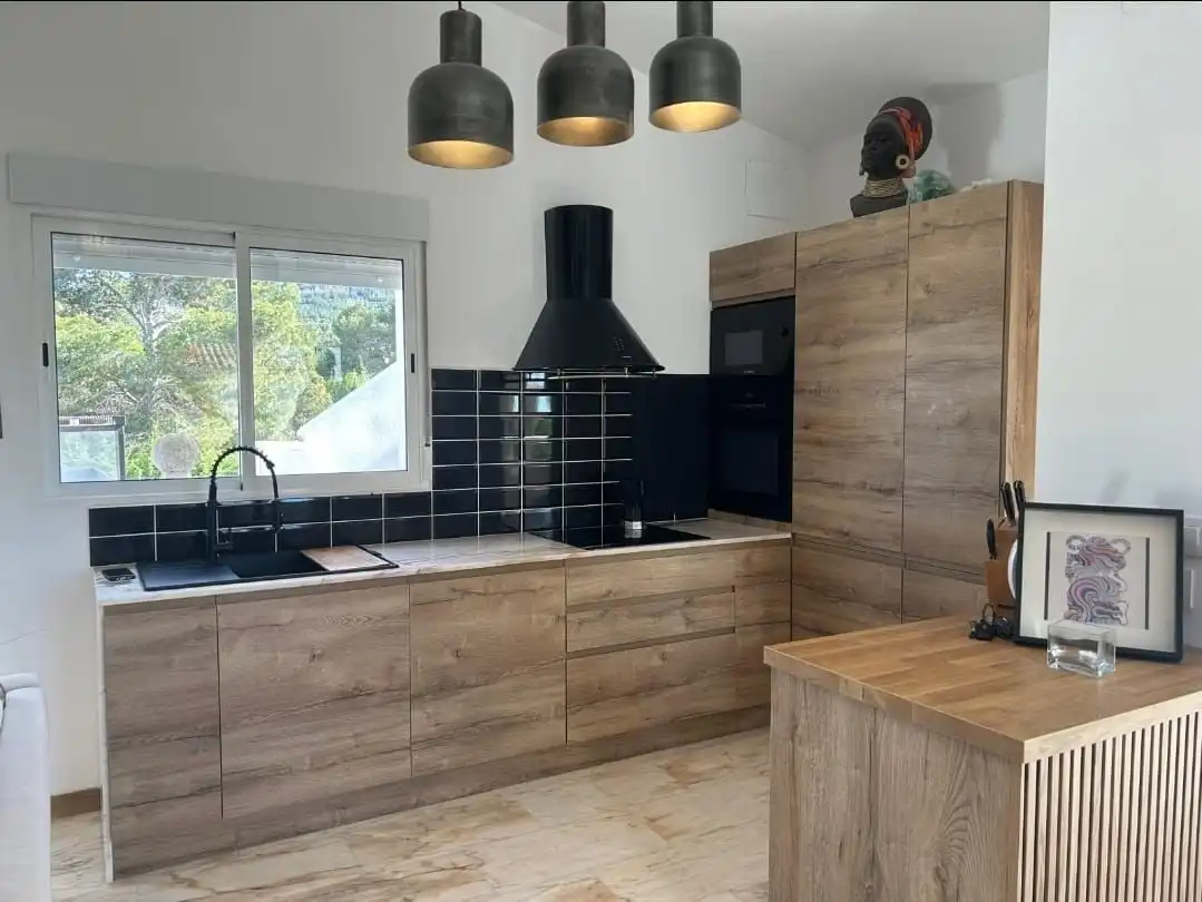 Kitchen of Houses for sale in Dénia  with Air Conditioner, Private garden and Terrace
