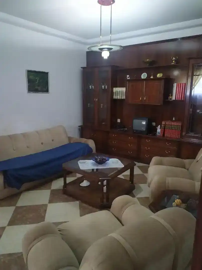 Sala d'estar de Casa adosada en venda en Centro