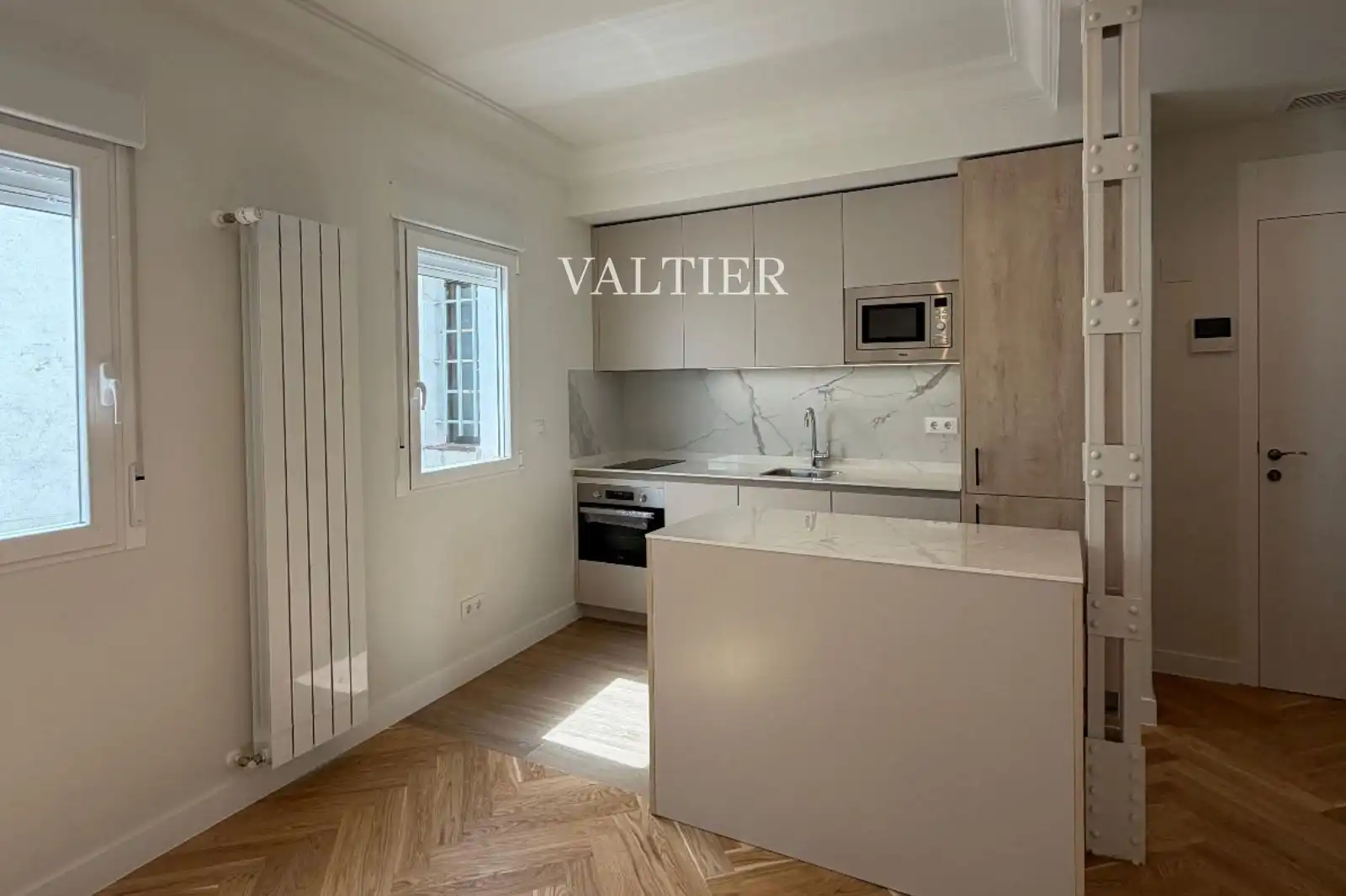Cocina de Piso de alquiler en  Madrid Capital con Aire acondicionado