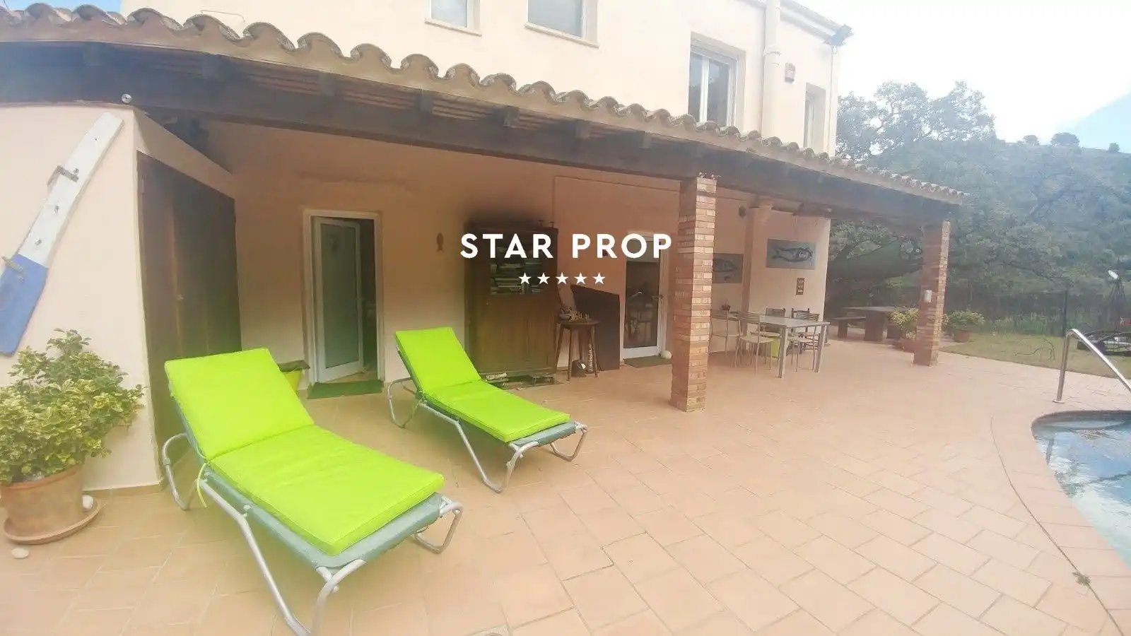 Vista exterior de Casa o chalet en venta en Colera con Piscina