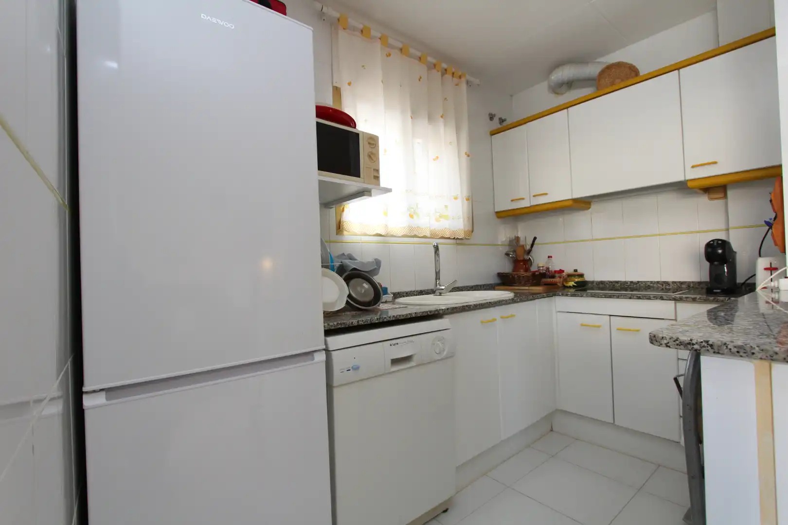 Cocina de Apartamento en venta en Mont-roig del Camp con Aire acondicionado, Jardín privado y Terraza