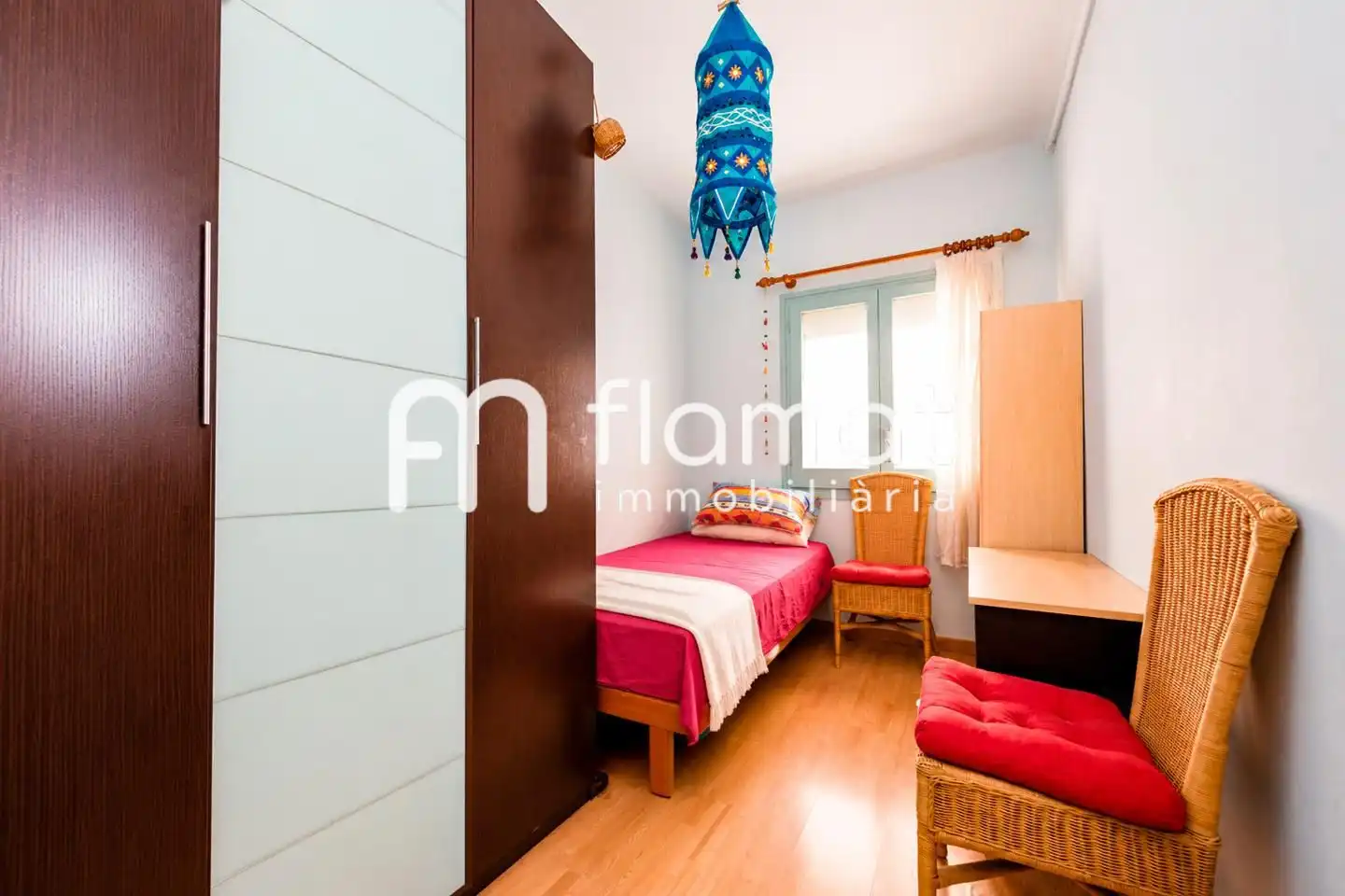 Bedroom of Attic for sale in Barcelona  with Air Conditioner, Terrace and Furnished