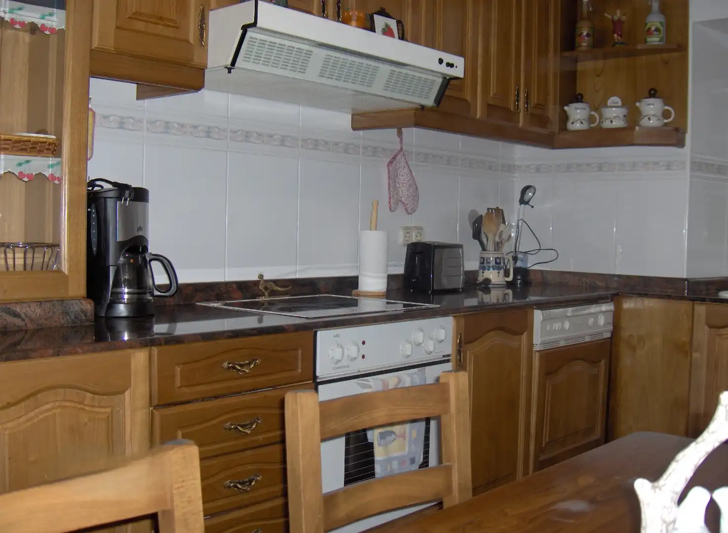 Kitchen of Houses for sale in Ferrol  with Heating, Private garden and Parquet flooring