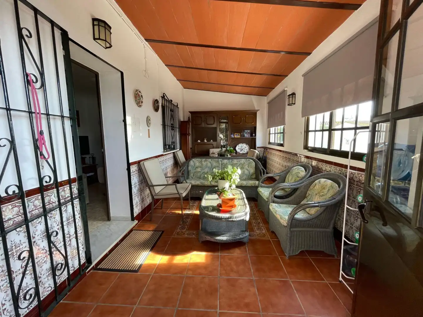 Terrassa de Finca rústica en venda en Tarifa amb Aire condicionat, Calefacció i Jardí privat