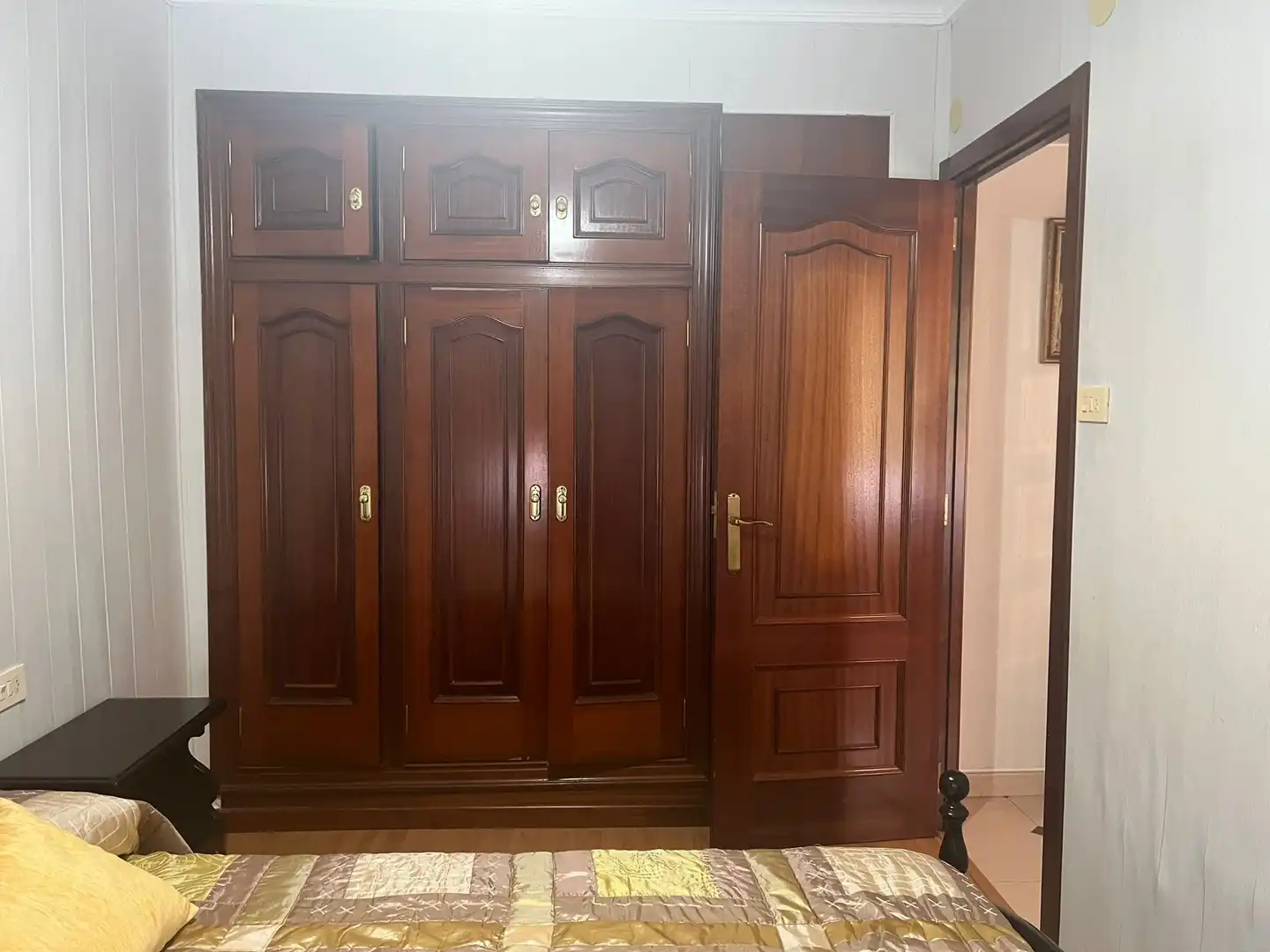 Schlafzimmer von Einfamilien-Reihenhaus zum Verkauf in Valdoviño mit Heizung, Terrasse und Abstellraum