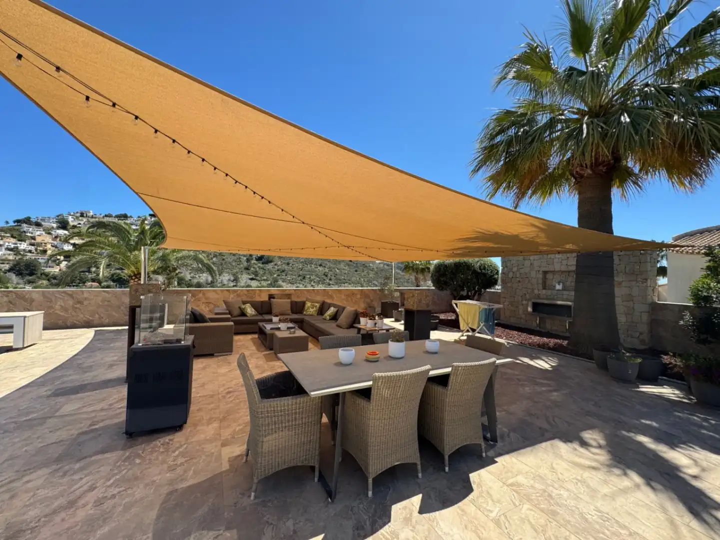 Terrace of Houses for sale in Moraira  with Air Conditioner, Heating and Private garden
