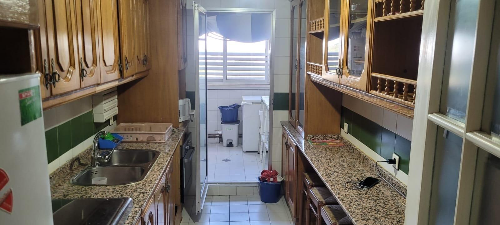 Kitchen of Flat to rent in Cáceres Capital  with Heating and Balcony