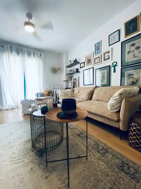 Sala d'estar de Àtic en venda en Chinchilla de Monte-Aragón amb Aire condicionat, Calefacció i Parquet