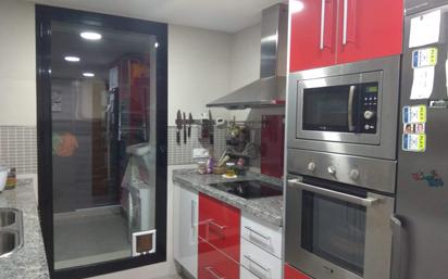 Kitchen of Flat for sale in Xirivella  with Air Conditioner and Balcony