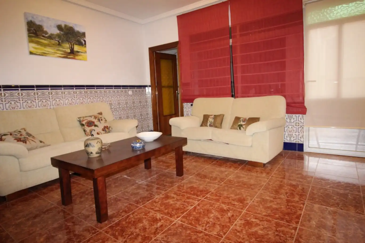 Wohnzimmer von Haus oder Chalet zum Verkauf in Torremayor mit Parkett, Terrasse und Abstellraum