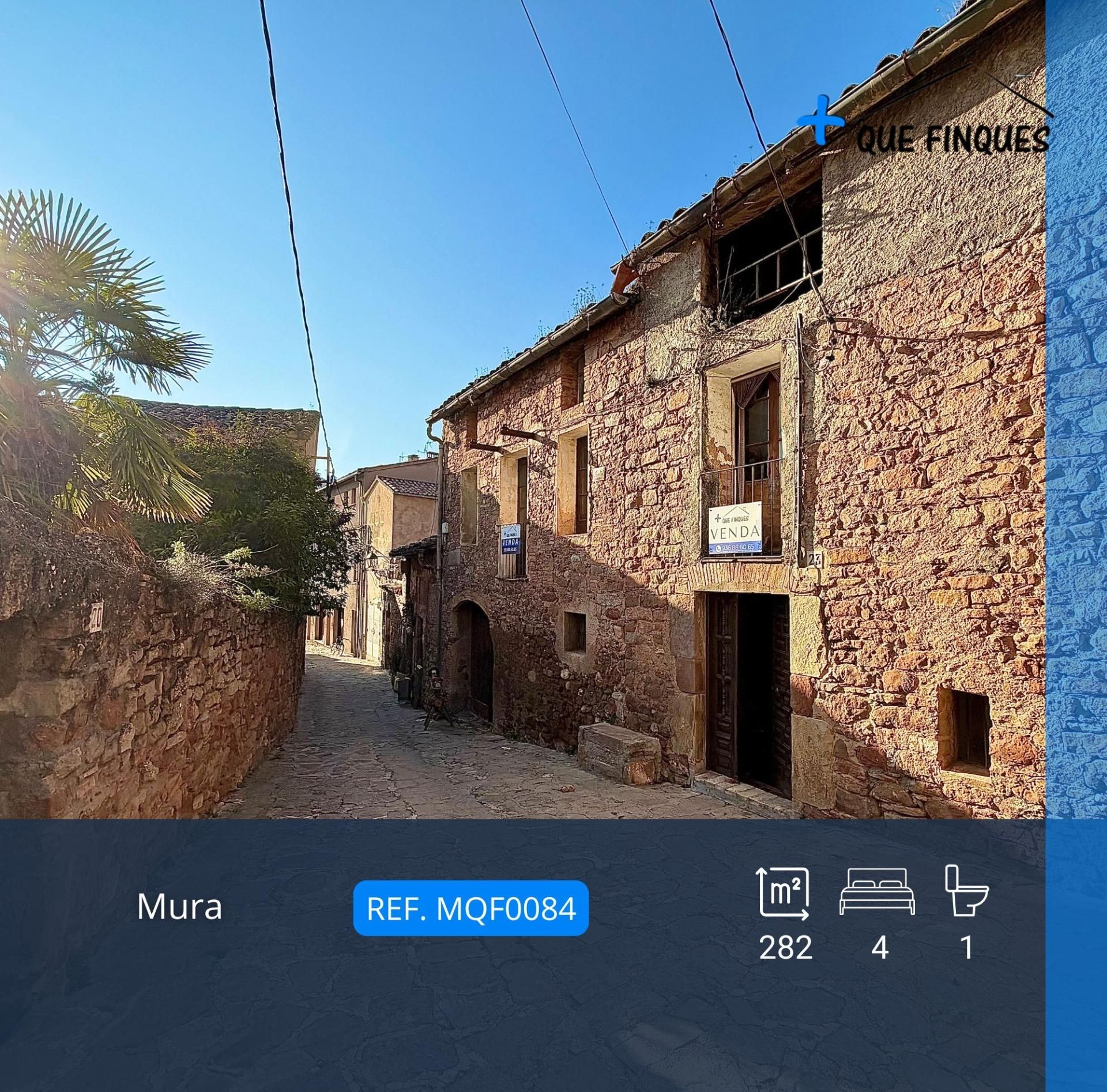 Exterior view of Country house for sale in Mura  with Heating, Terrace and Storage room