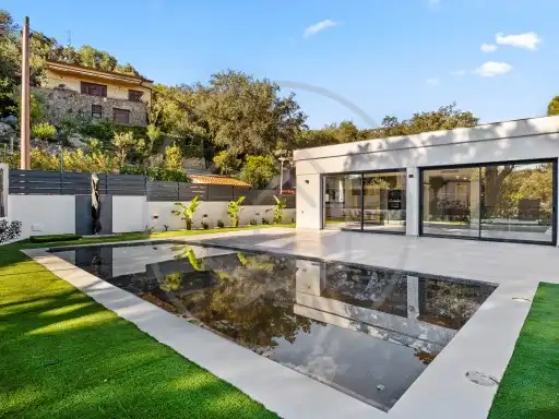 Swimming pool of Houses for sale in Calonge i Sant Antoni  with Air Conditioner, Heating and Private garden