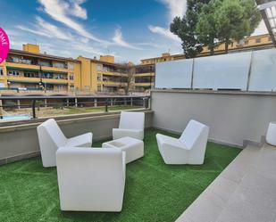 Terrace of Duplex to rent in Girona Capital  with Air Conditioner, Terrace and Storage room