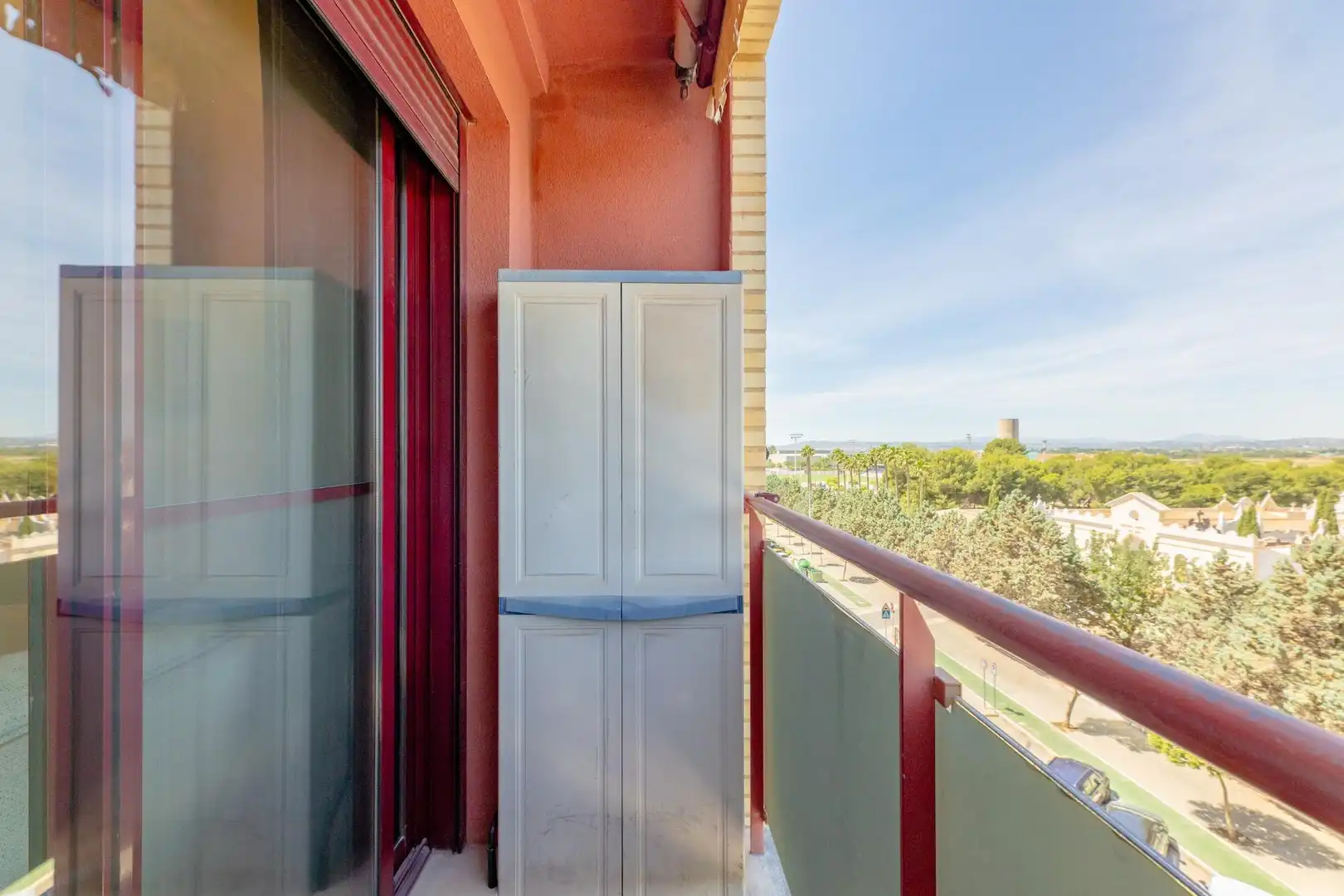 Terraza de Piso de alquiler en Catarroja con Aire acondicionado, Calefacción y Amueblado