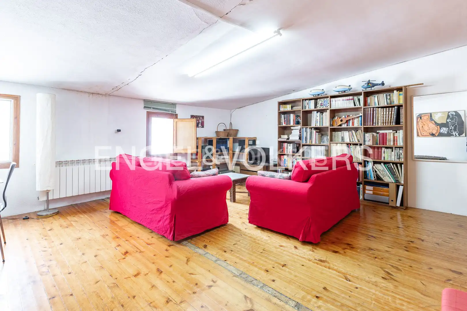Sala d'estar de Finca rústica en venda en Sant Cugat del Vallès amb Aire condicionat, Calefacció i Terrassa