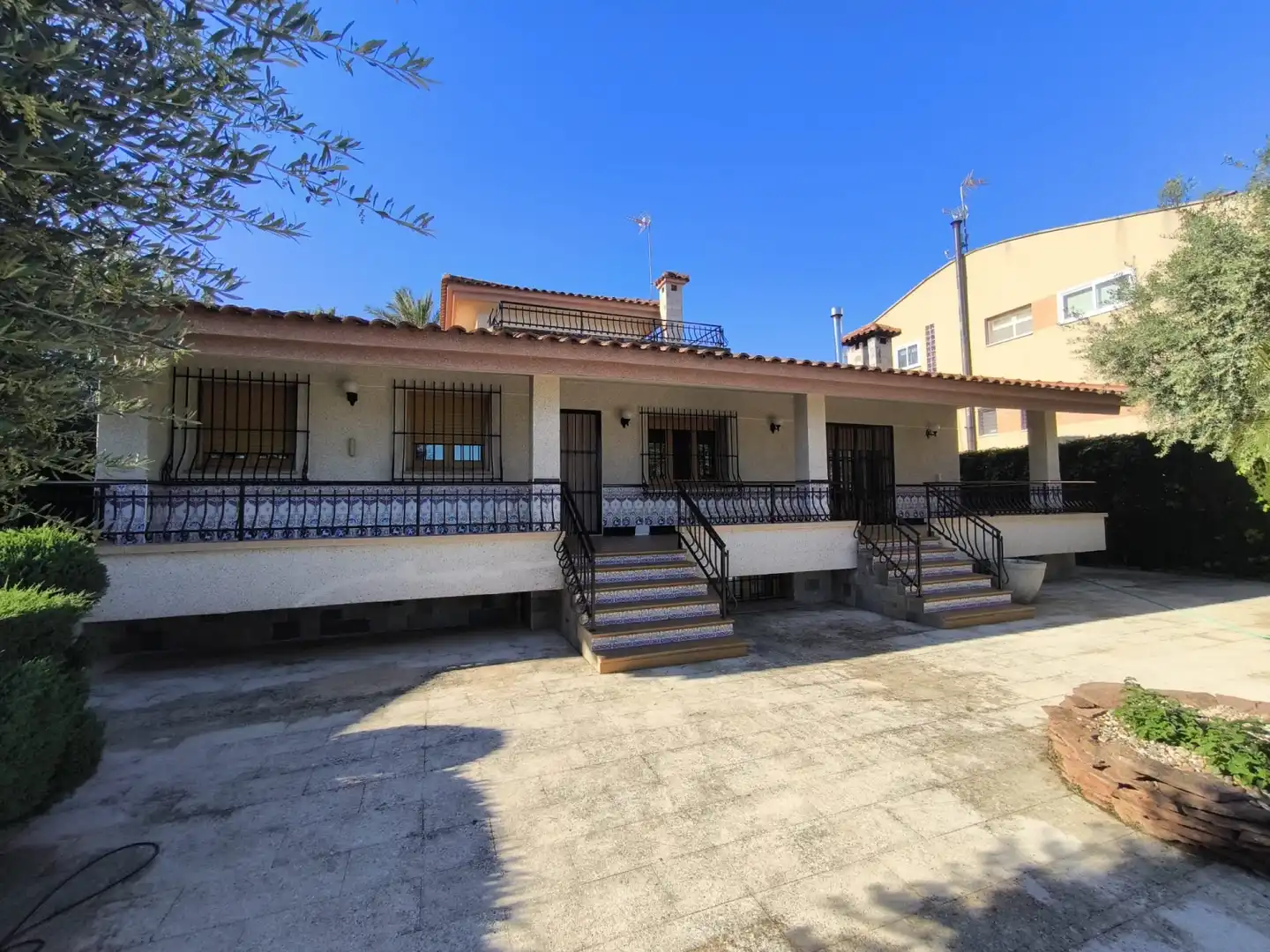 Exterior view of Houses for sale in  Murcia Capital  with Heating, Private garden and Terrace