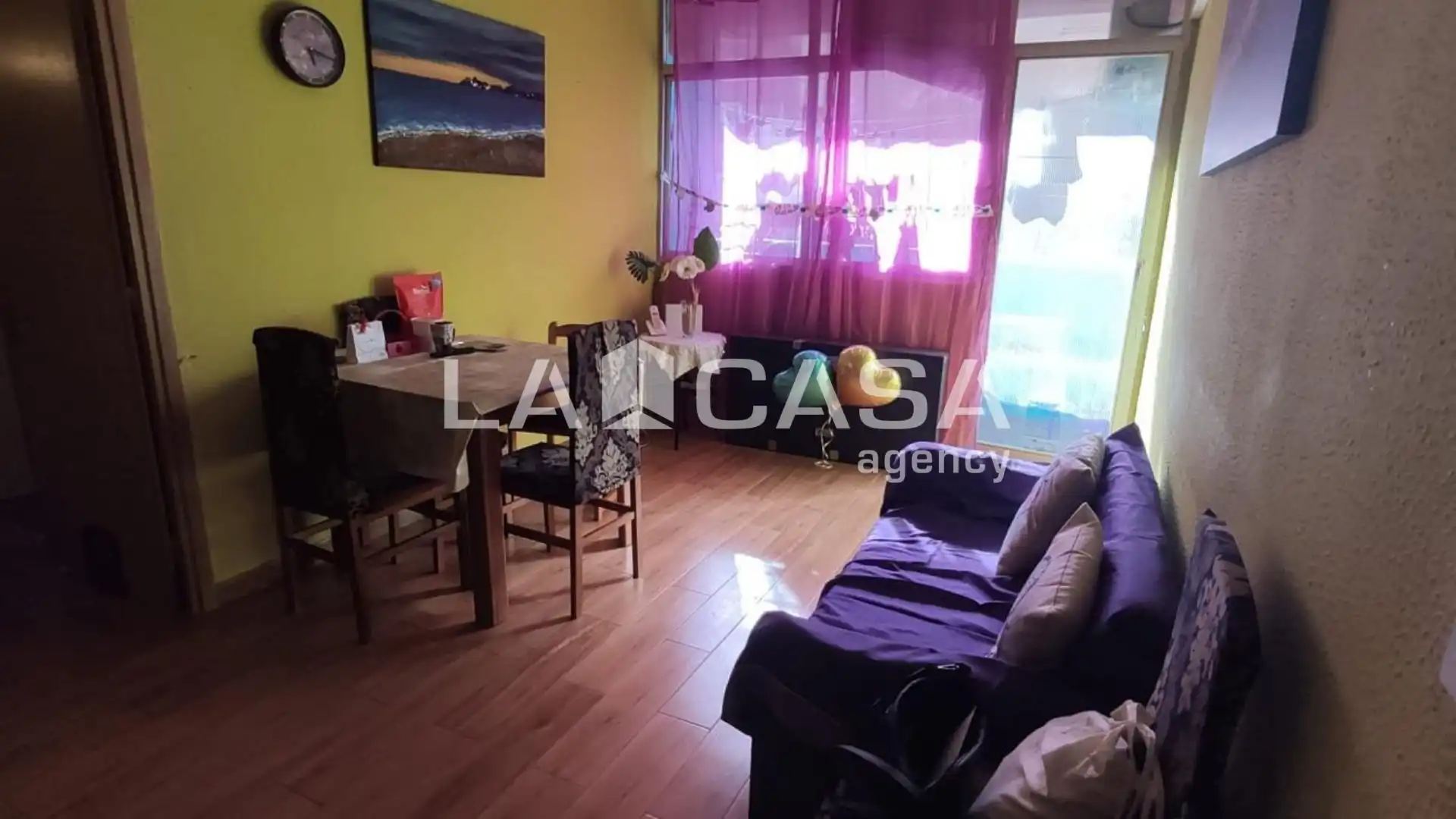 Living room of Flat for sale in Badalona  with Heating and Balcony