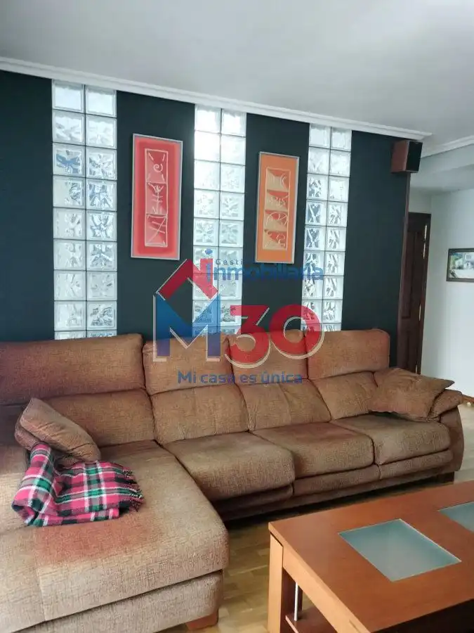 Sala de estar de Apartamento en venta en Ribera Baja / Erriberabeitia con Calefacción, Terraza y Trastero