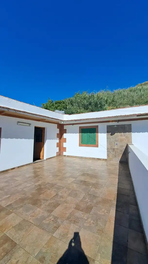 Außenansicht von Haus oder Chalet zur Miete in Valleseco mit Privatgarten und Balkon