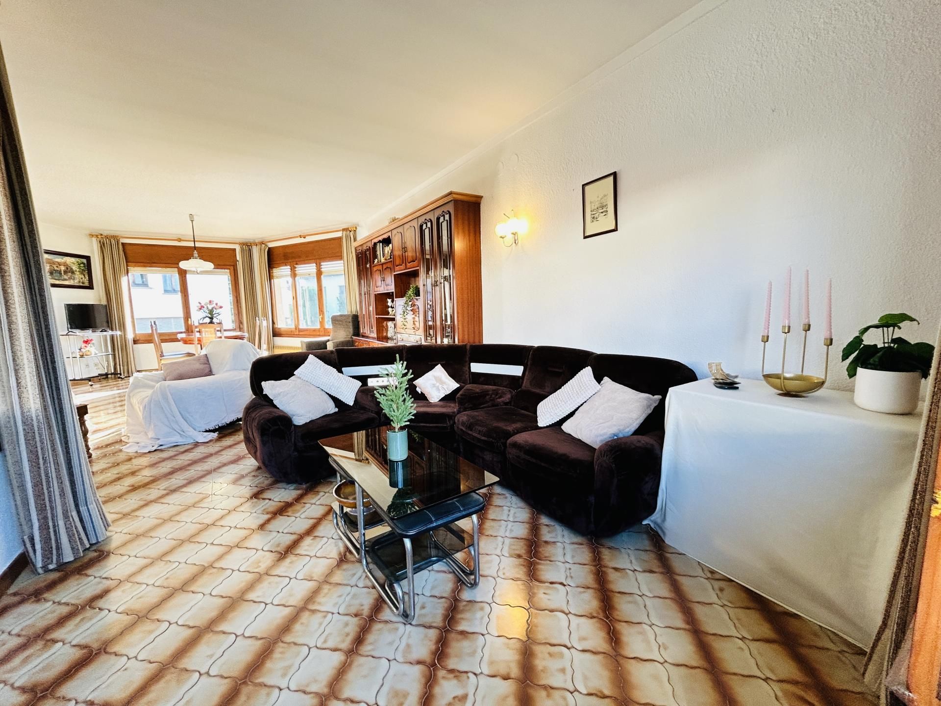 Sala d'estar de Casa o xalet en venda en Folgueroles amb Calefacció i Jardí privat