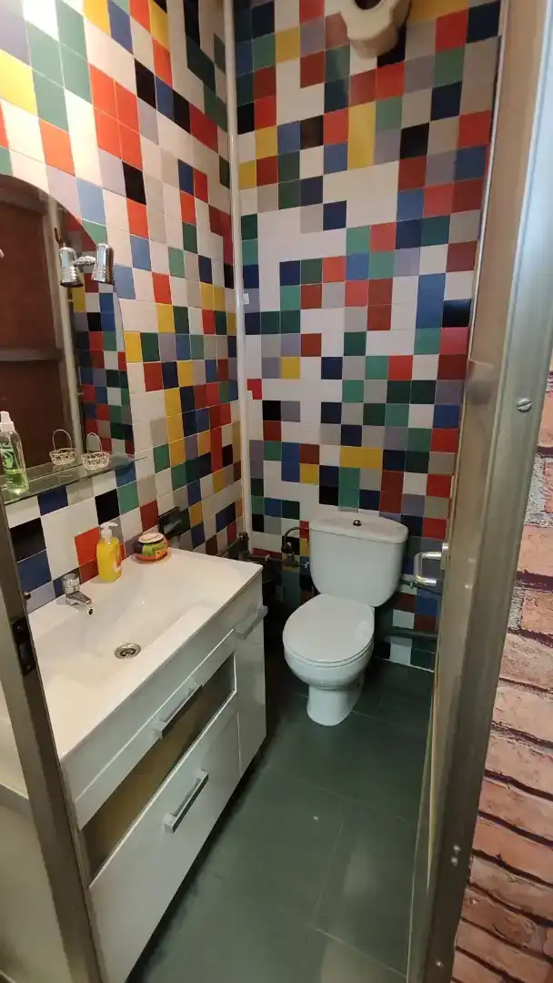 Baño de Planta baja en venta en Salvatierra / Agurain con Parquet, Amueblado y Horno