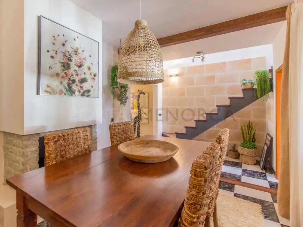 Comedor de Casa o chalet en venta en Maó - Mahón con Terraza
