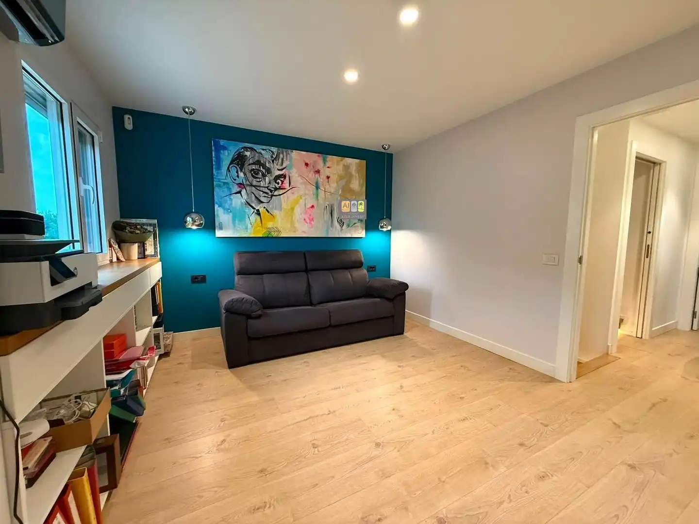 Living room of Detached homes for rent in Sant Joan d'Alacant  with Air Conditioner, Heating and Private garden