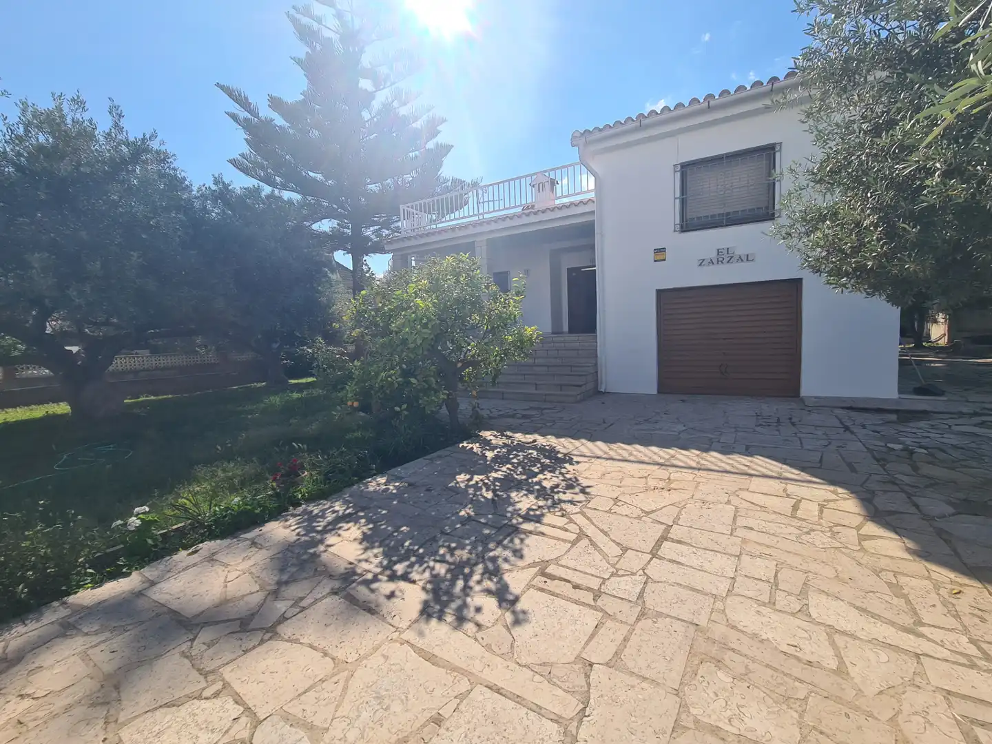 Vista exterior de Casa o xalet en venda en Vinaròs amb Calefacció, Jardí privat i Terrassa