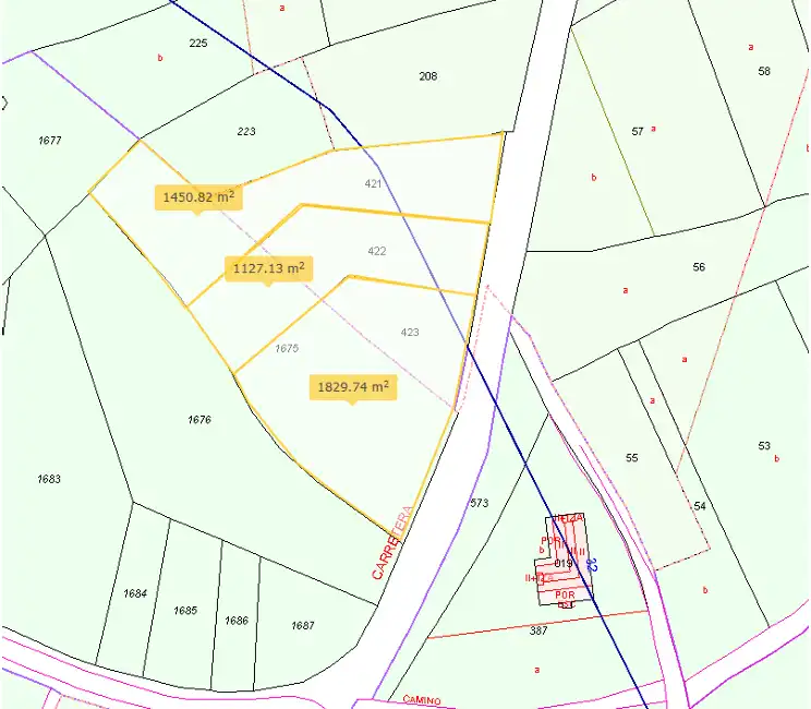 Terreno residencial en venta en O Pereiro de Aguiar