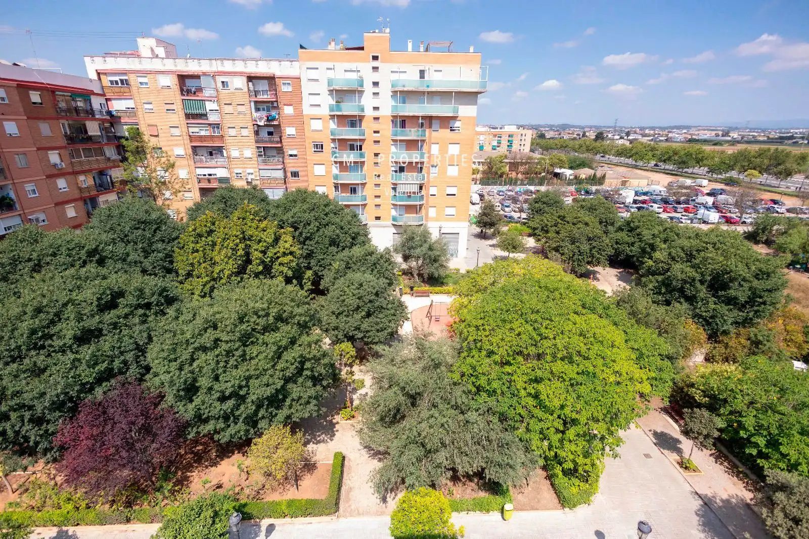 Vista exterior de Dúplex en venta en Valencia con Aire acondicionado, Terraza y Trastero
