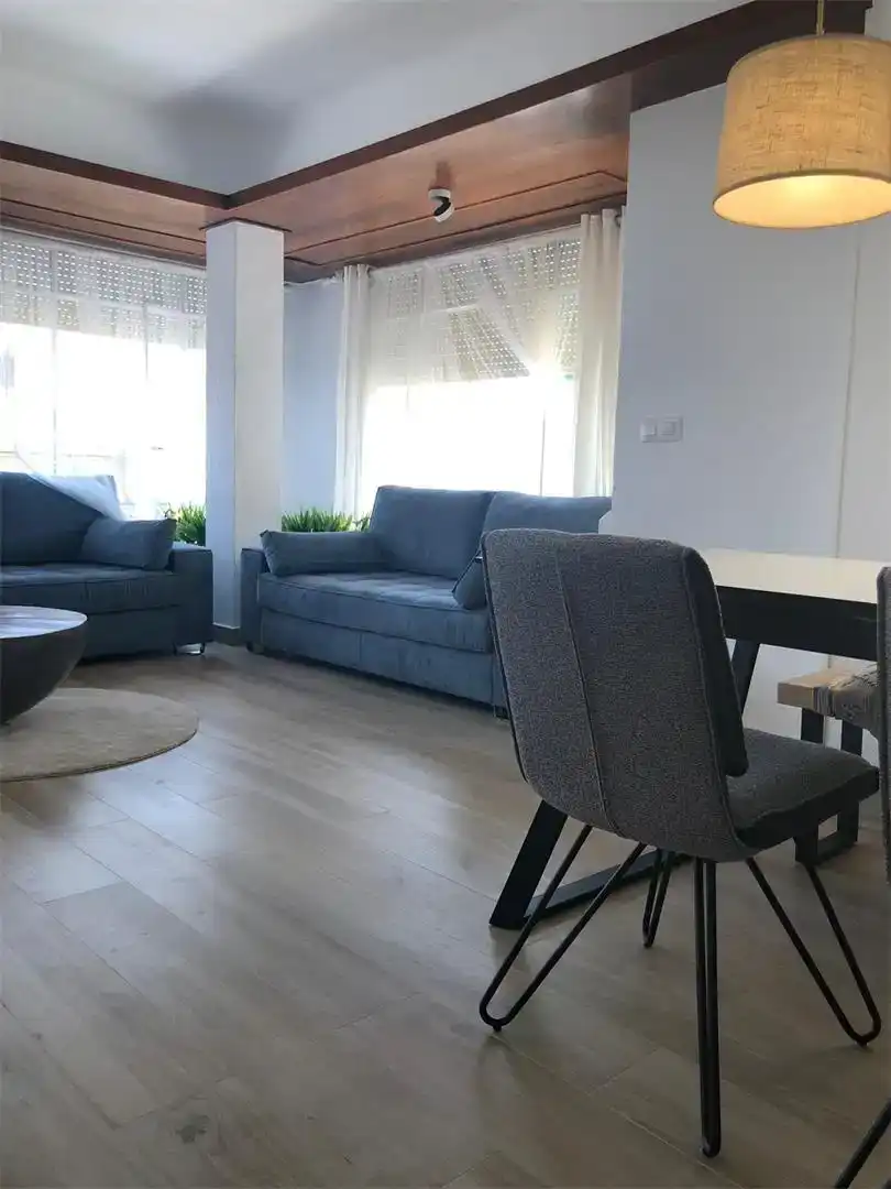Sala de estar de Piso de alquiler en Águilas con Aire acondicionado, Parquet y Amueblado