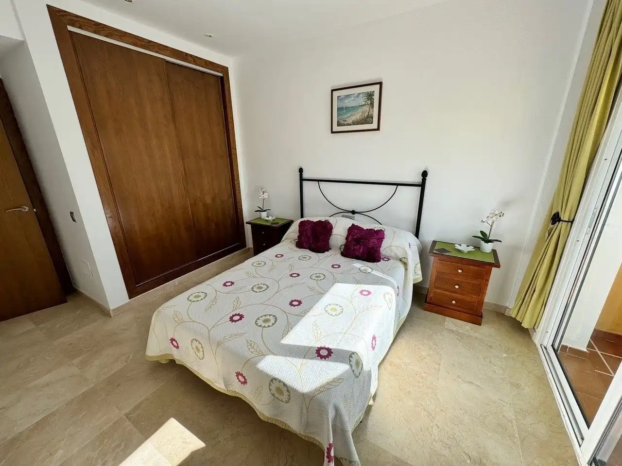 Schlafzimmer von Maisonette zum Verkauf in Vera mit Klimaanlage, Privatgarten und Terrasse