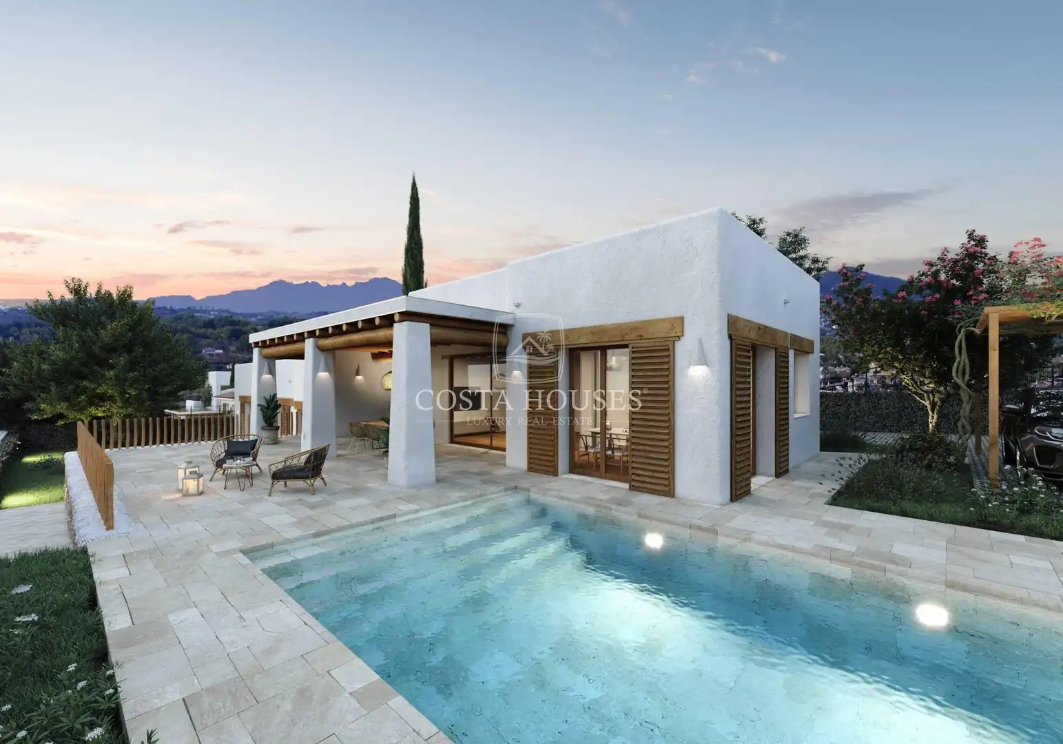 Vista exterior de Casa o chalet en venta en Jávea / Xàbia con Aire acondicionado, Jardín privado y Terraza