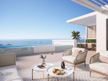 Casa amb piscina en venda a Benalmádena pueblo